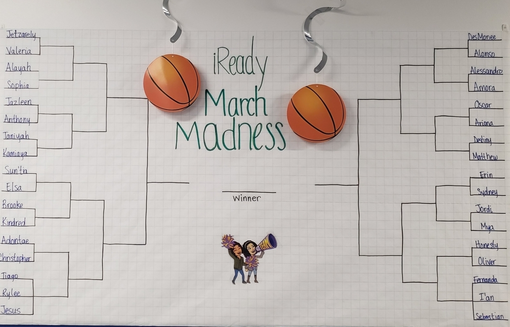In 4ht grade March Madness call for an iReady Tournament!